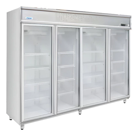 Heladera Exhibidora Vertical Frider 4 Puertas