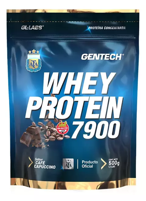 Proteina Gentech 500gr sabor cafe - comprar online