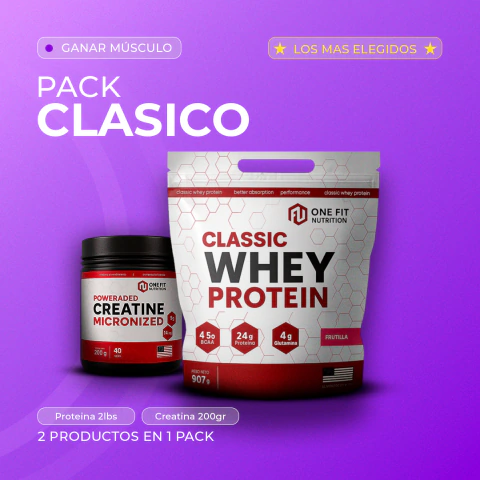 Proteina y Creatina One Fit (Combo intermedio)