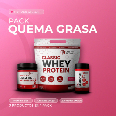 PACK Perder grasa One Fit