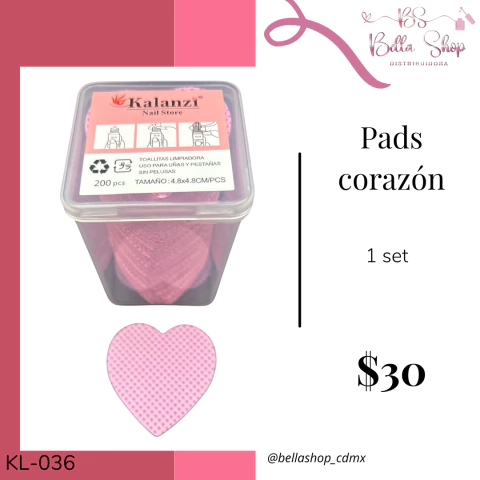 Pads corazón Kalanzi - comprar en línea