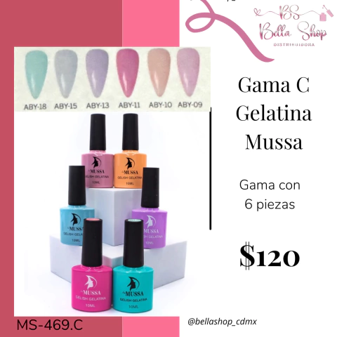 Gama C Gelatina Mussa - comprar en línea