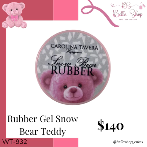Rubber Gel Snow Bear Teddy 1/2 Oz - comprar en línea