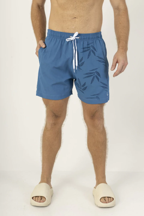 Swimshort Magic Stamp - Azul - comprar online