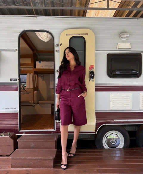 Conjunto Bordeaux Élise - comprar online