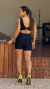 Conjunto Eva Short - Preto na internet