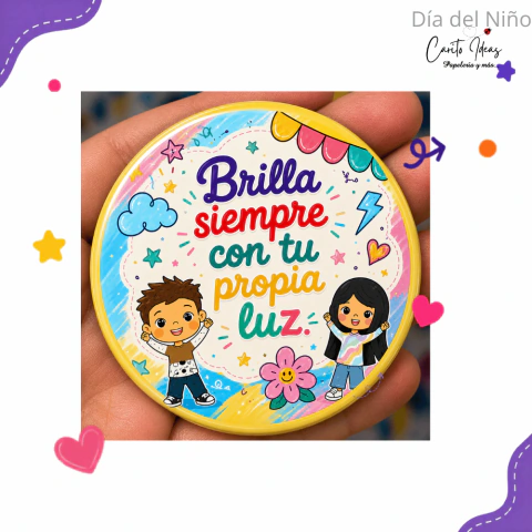 Chapita día de la Niñez pequeños