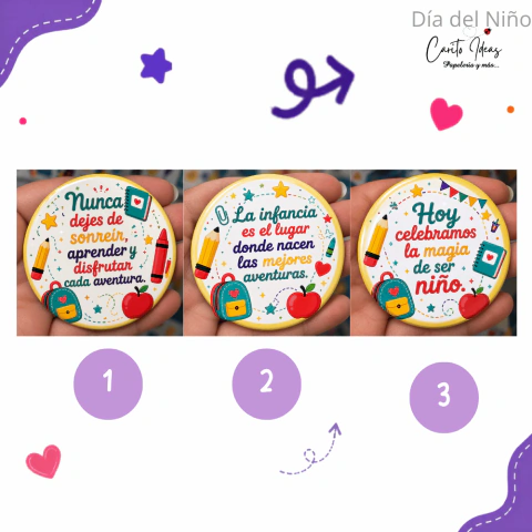Chapita día de la Niñez - comprar en línea