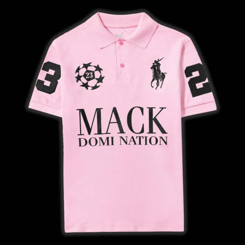 Mack Polo Domination Rosa & Preto - comprar online