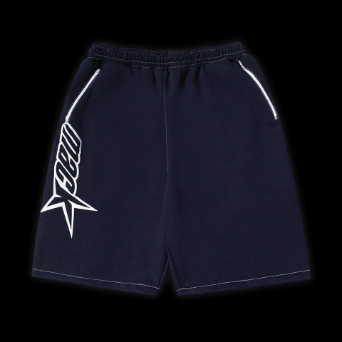 Bermuda Moletom Mackstars Azul