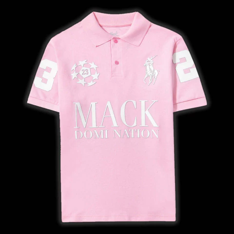 Mack Polo Domination Rosa & Branco