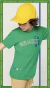 Camiseta Infantil Masculina verde Luc.Boo na internet