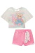 Conjunto Infantil Menina Kukie Ursinha Short Rosa na internet