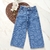 Calça Wide Leg Infanto Juvenil Corações
