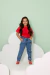 Calça Jeans Infantil Minnie