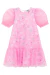 Vestido Infantil Kukie Rosa Festa - loja online