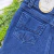 Imagem do Short-Saia Jeans Infantil Azul