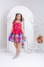 Vestido Infantil Laço e Bolinhas Pink - loja online