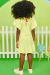 Vestido Infantil Kukie Amarelo Fruits e Friends - Brilha Infância - Moda Infantil
