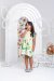 Vestido Infantil Árvore e Flores - loja online