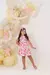 Vestido Infantil Menina Flores - Brilha Infância - Moda Infantil
