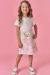 Vestido Infantil Kukie Charm Ursinhos - Brilha Infância - Moda Infantil