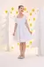 Vestido Infantil Branco Bianca - Brilha Infância - Moda Infantil
