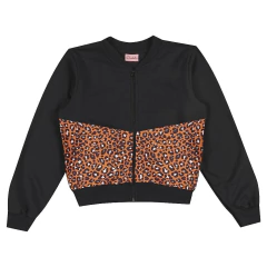 Jaqueta de Moletom Infanto Juvenil Animal Print #inverno