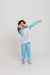 Pijama Infantil Menina Manga Longa Gatinha Sereia na internet