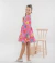 Vestido Infantil Manga Longa Corações - Brilha Infância - Moda Infantil