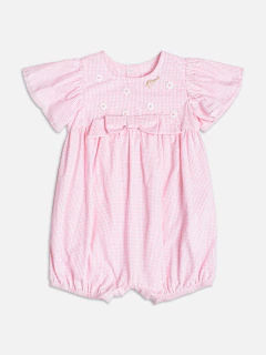 Banho de Sol Xadrez com Flores