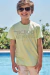 Camiseta Infantil Masculina Verde Authentic - Brilha Infância - Moda Infantil