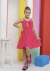 Vestido Infantil Encantar Rosa - Brilha Infância - Moda Infantil