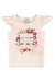 Blusa Infantil Feminina Colorittá Flores Rosa - comprar online
