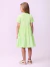 Vestido Infantil Momi Com Bolso Verde Limão - comprar online