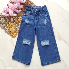 Calça Wide Leg Infanto Juvenil Thay