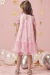 Vestido Infantil Kukie Rosa Festa - comprar online