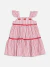 Vestido Infantil Momi Listrado Cerejas na internet