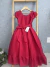 Vestido de Festa Vermelho Infanto Juvenil Longo - comprar online