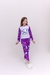 Imagem do Pijama Infantil Menina Manga Longa Lilás Pochaco