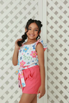 Conjunto Infantil Menina Jardim Goiaba