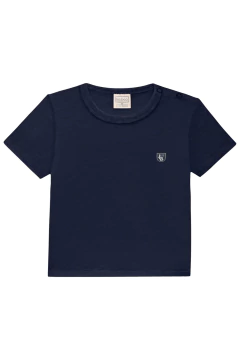 Camiseta Infantil Masculina Lucboo Azul Marinho