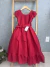 Vestido de Festa Vermelho Infanto Juvenil Longo - loja online