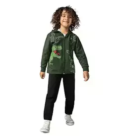 Conjunto Moletom Infantil Menino Dinossauro