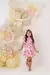 Vestido Infantil Menina Flores - Brilha Infância - Moda Infantil