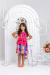 Vestido Infantil Laço e Bolinhas Pink - loja online