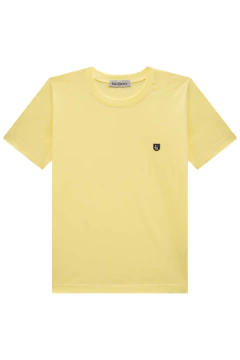 Camiseta Infantil Menino LucBoo Amarela