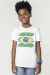 Camiseta Infantil Masculina Branca Luc.Boo
