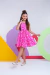 Imagem do Vestido Infantil Rosa Borboletas