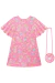 Imagem do Vestido Infantil Kukie Rosa Docinhos com Bolsa